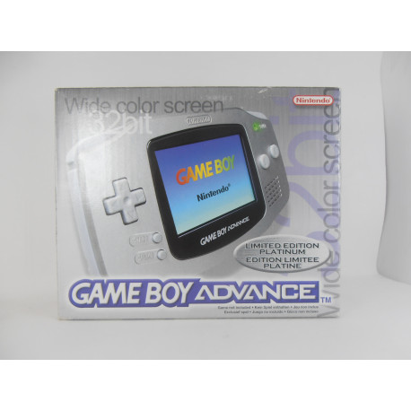 Game Boy Advance Limited Platinum Edition (Solo venta en tienda)