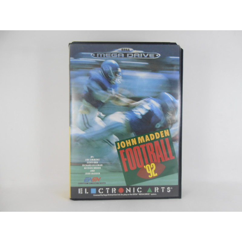 Jeu SEGA Mega Drive John Madden Football - Version PAL Loose, état Correct, Collector