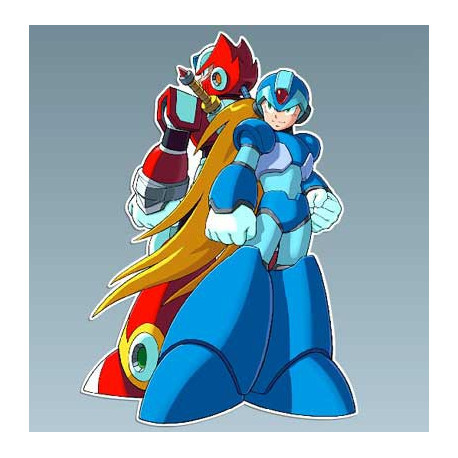 Megaman - Megaman X y Zero 7 x 10 Cms