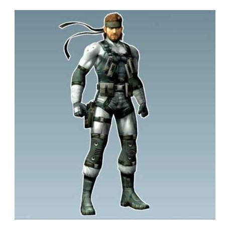Metal Gear - Snake PS1 4,5 x 10 Cms