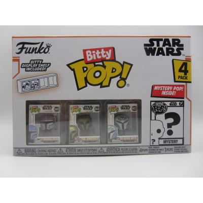 Funko Bitty Pop! 4 Pack - Mandalorian + 3