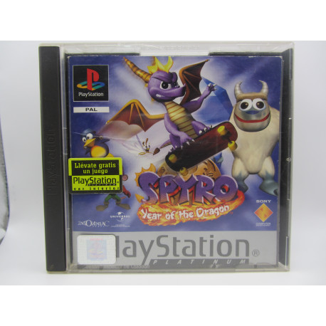 Spyro 3: El Año del Dragon - Platinum (Sin carátula)