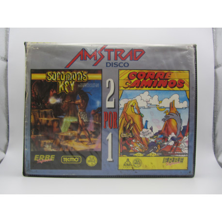 Amstrad Disco - 2 por 1 Solomon's Key/ Corre Caminos