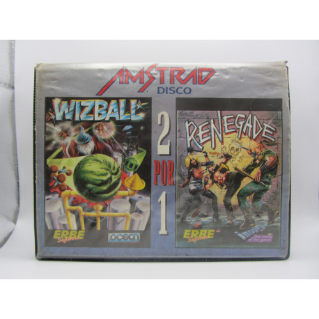 Amstrad Disco - 2 por 1 Wizball/Renegade