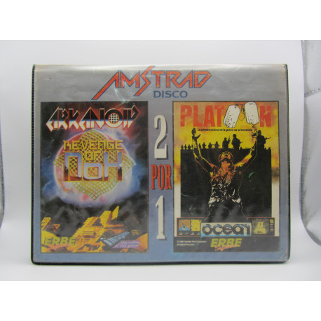 Amstrad Disco - 2 por 1 Arkanoid/Platoon