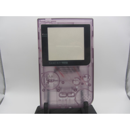 Carcasa para Game Boy Pocket Purple Transparente