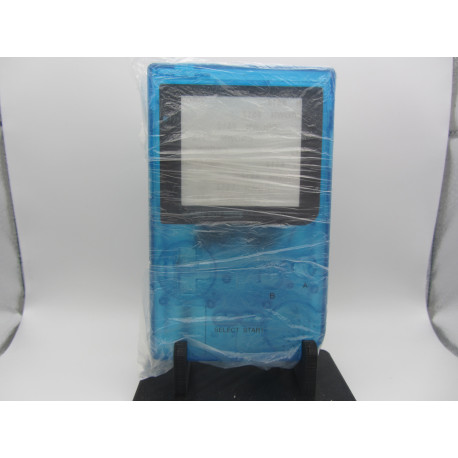 Carcasa para Game Boy Pocket Azul Osc Transparente