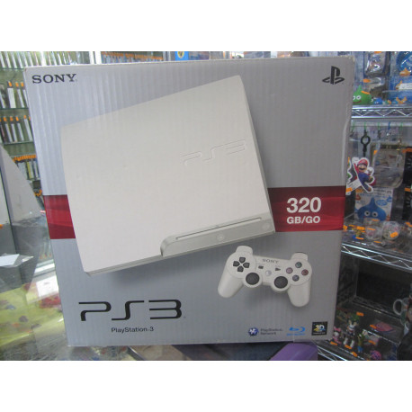 PS3 Slim Blanca  320GB (Solo venta en tienda)
