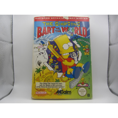 The Simpsons: Bart vs. The World (Solo venta en tienda)
