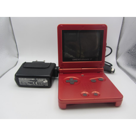 Game Boy Advance SP Rojo Fuego