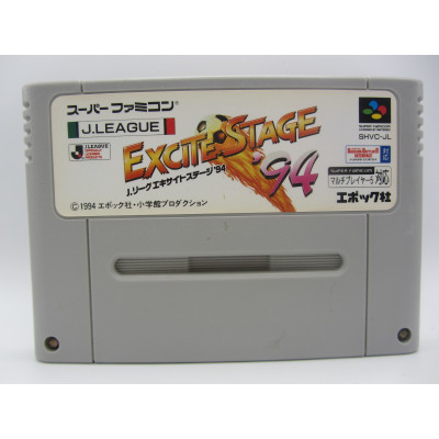 Super Famicom J.League Excite Stage '94 Japones Sin Caja Ni Manual