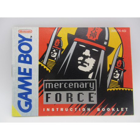 Game Boy - Mercenary Force - ASI