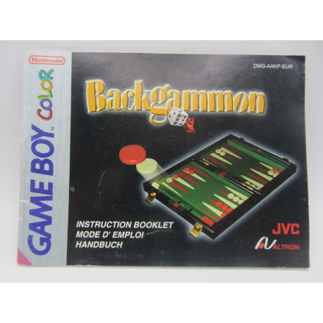 Game Boy Color - Backgammon - EUR