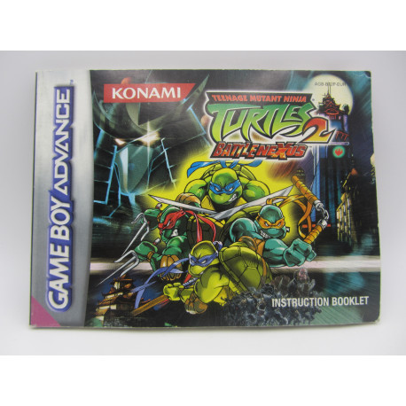 Game Boy Advance - Turtles Battle Nexus 2 - EUR