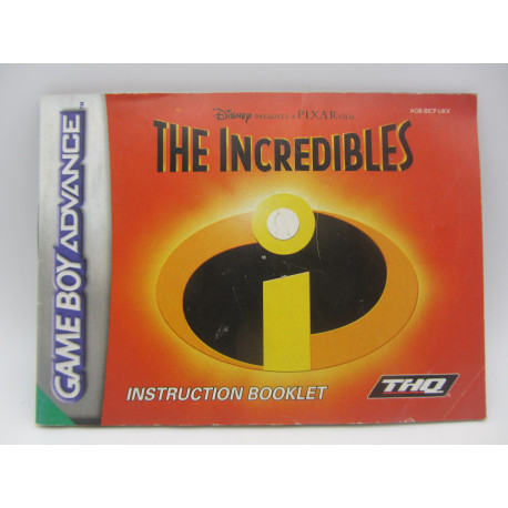 Game Boy Advance - The Incredibles - UKV