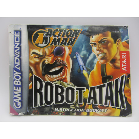 Game Boy Advance - Action Man Robot Attack - EUR