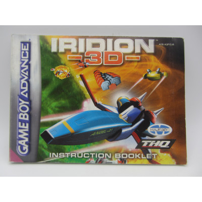 Game Boy Advance - Iridion 3D - EUR