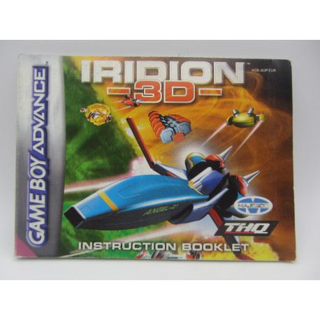 Game Boy Advance - Iridion 3D - EUR
