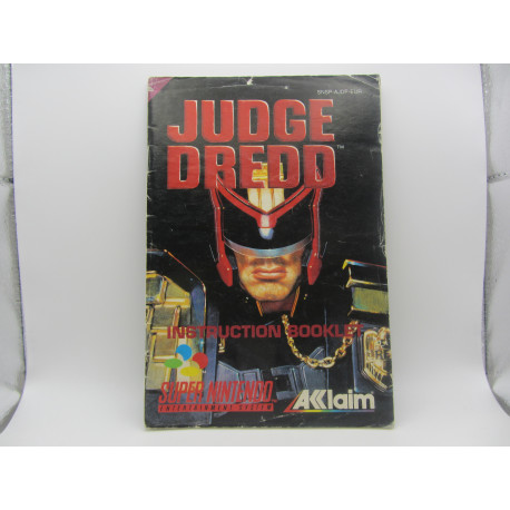 Super Nintendo - Judge Dredd - EUR