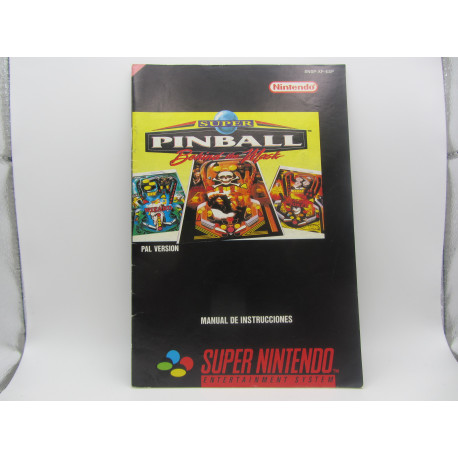 Super Nintendo - Super Pinball - ESP