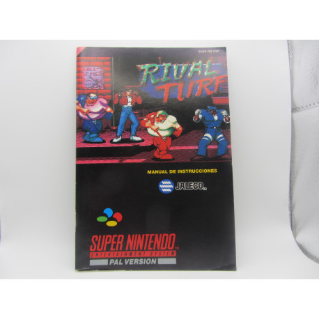 Super Nintendo - Rival Turf - ESP