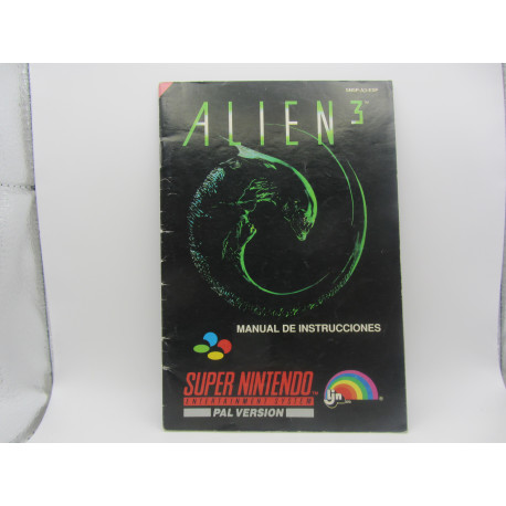 Super Nintendo - Alien 3 - ESP