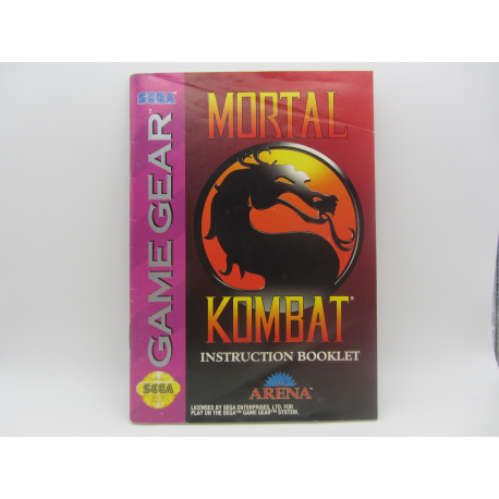 Game Gear - Mortal Kombat - AMER