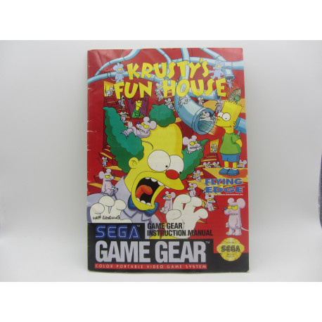 Game Gear - Krusty's Fun House - AMER