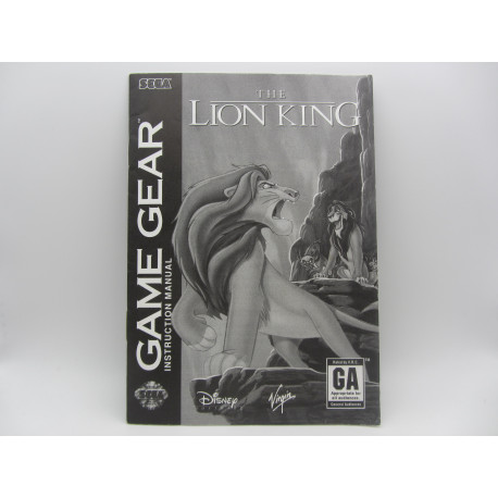 Game Gear - The Lion King - AMER